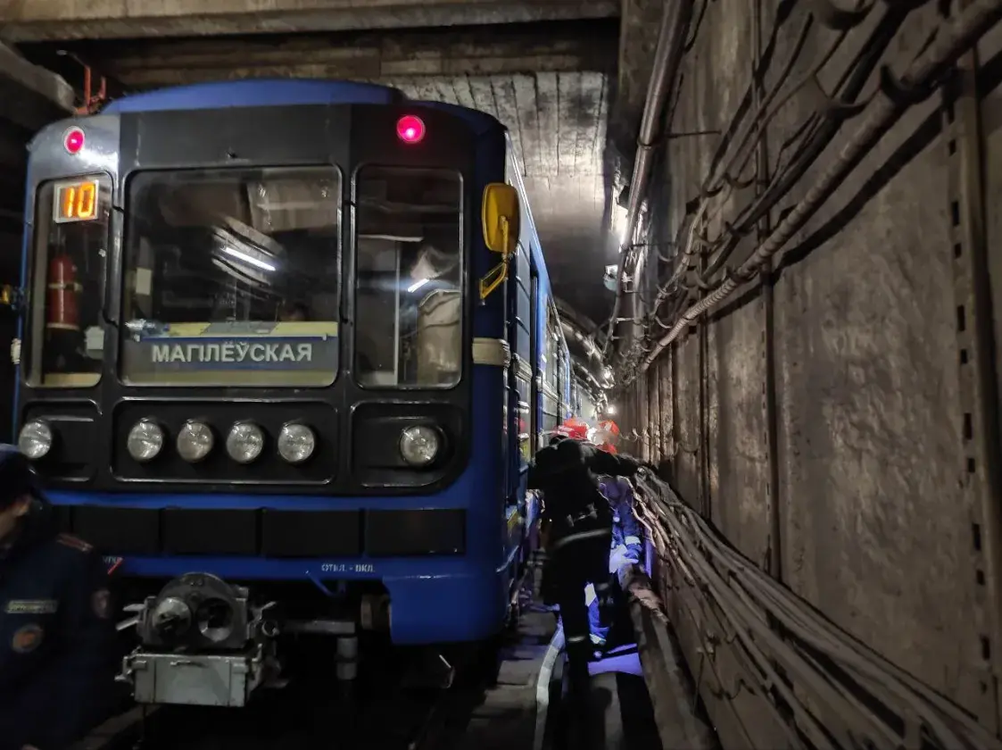 У мінскім метро прайшлі начныя вучэнні