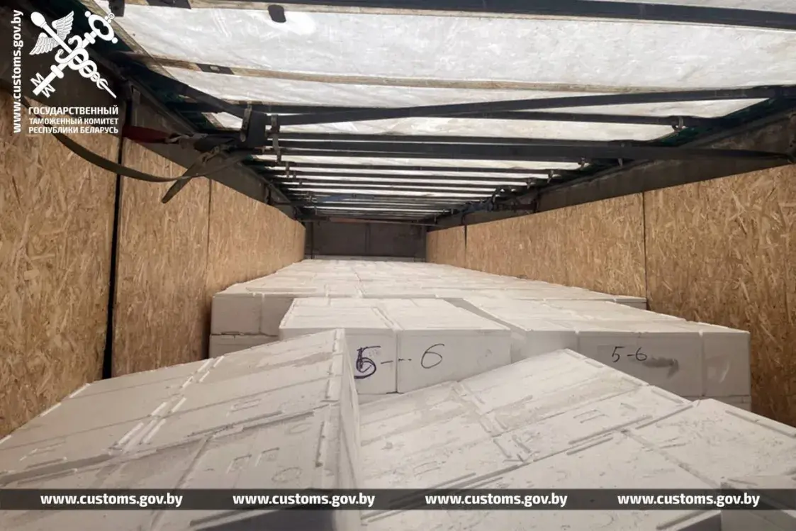 У Расію з Беларусі везлі тоны ласося пад выглядам ванільных сушак