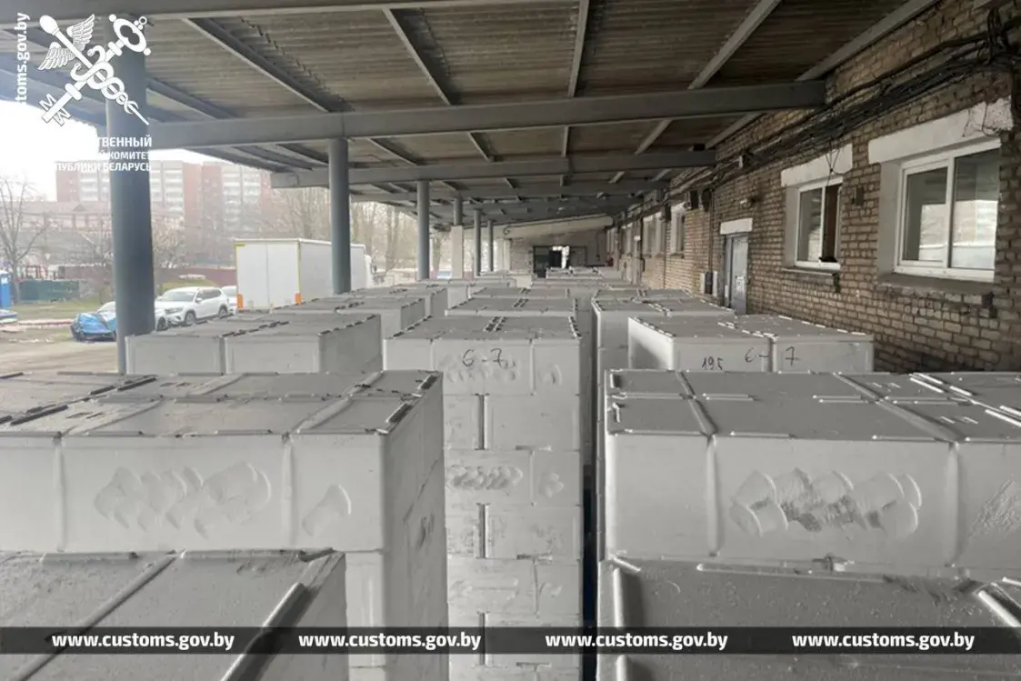 У Расію з Беларусі везлі тоны ласося пад выглядам ванільных сушак