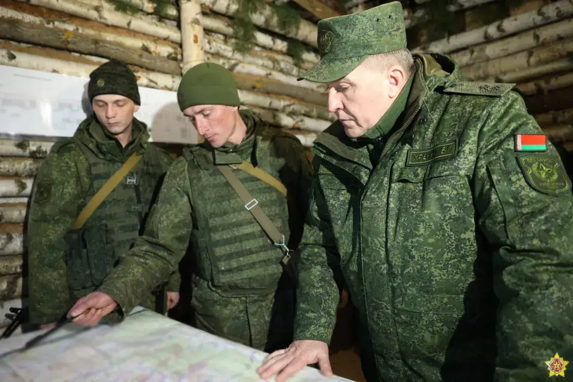 Хрэнін "збочыў з маршруту" і заехаў на камандна-назіральны пункт