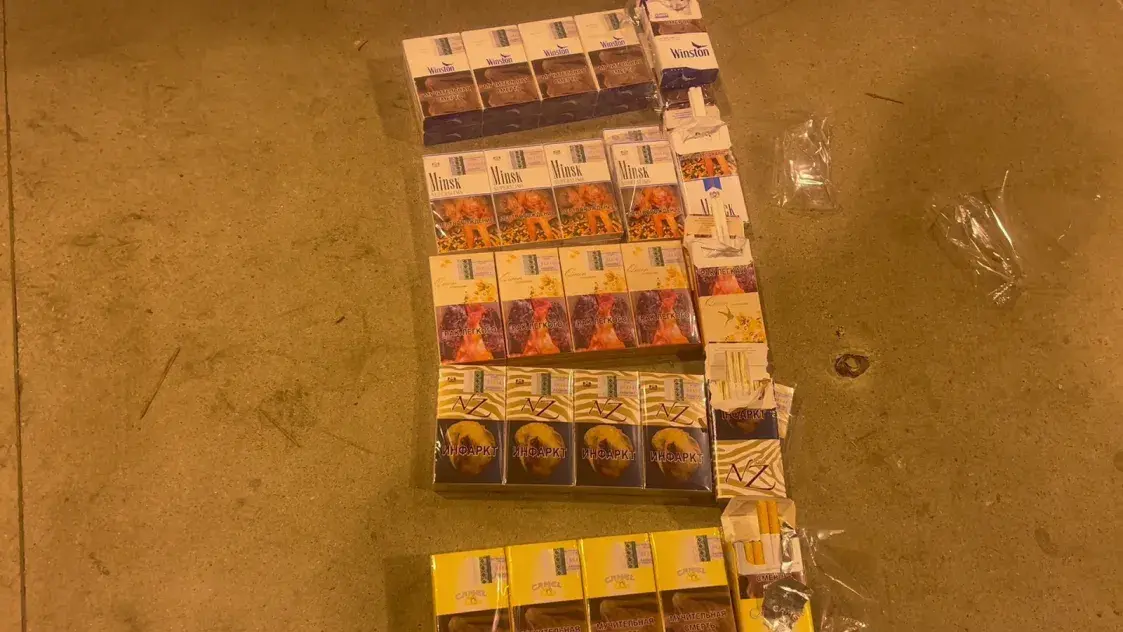 Літоўцы затрымалі рэкордную партыю кантрабандных цыгарэт з Беларусі