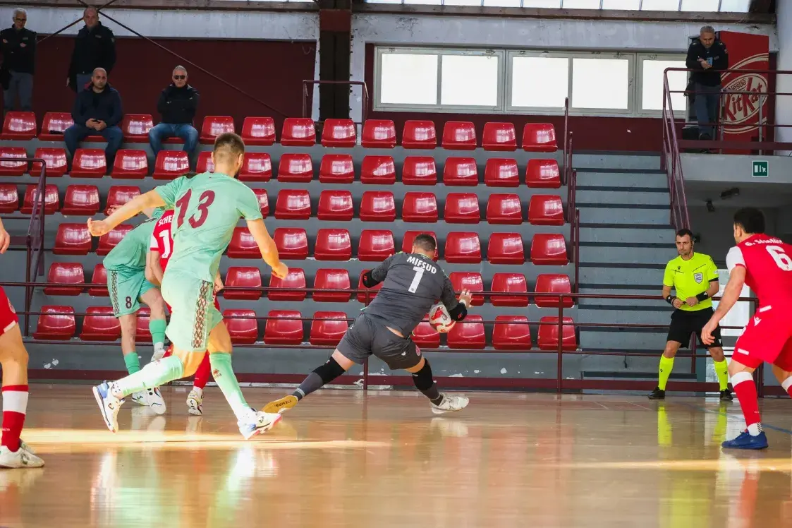 Зборная Беларусі па міні-футболе разграміла Мальту