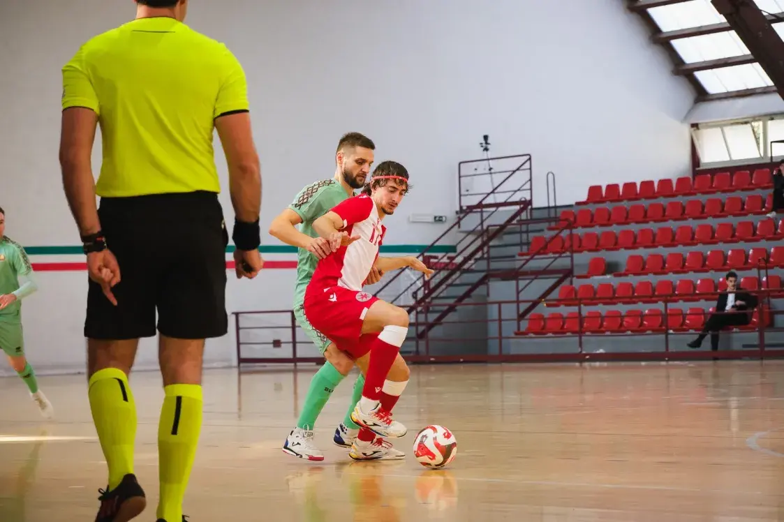 Зборная Беларусі па міні-футболе разграміла Мальту