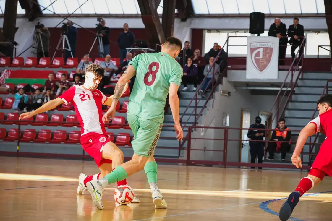 Зборная Беларусі па міні-футболе разграміла Мальту