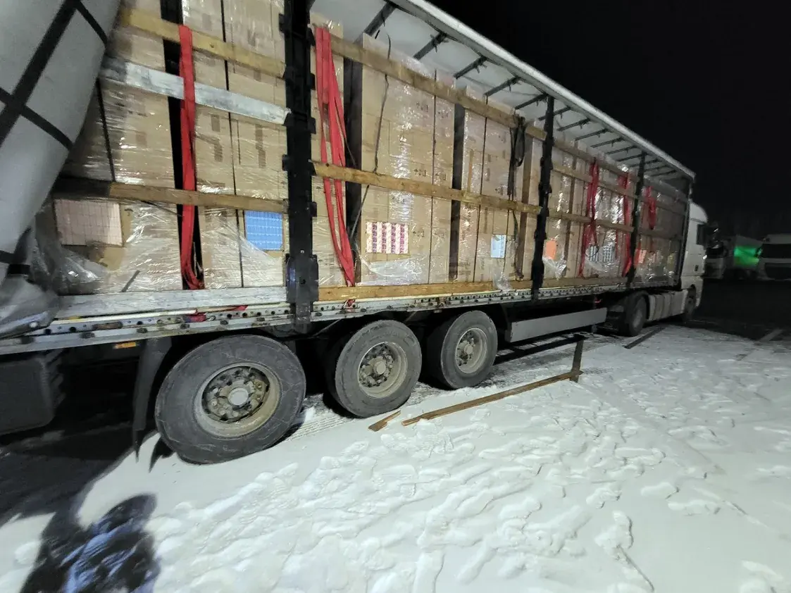 Літоўцы перахапілі кантрабанду беларускіх цыгарэт на 5,6 млн еўра