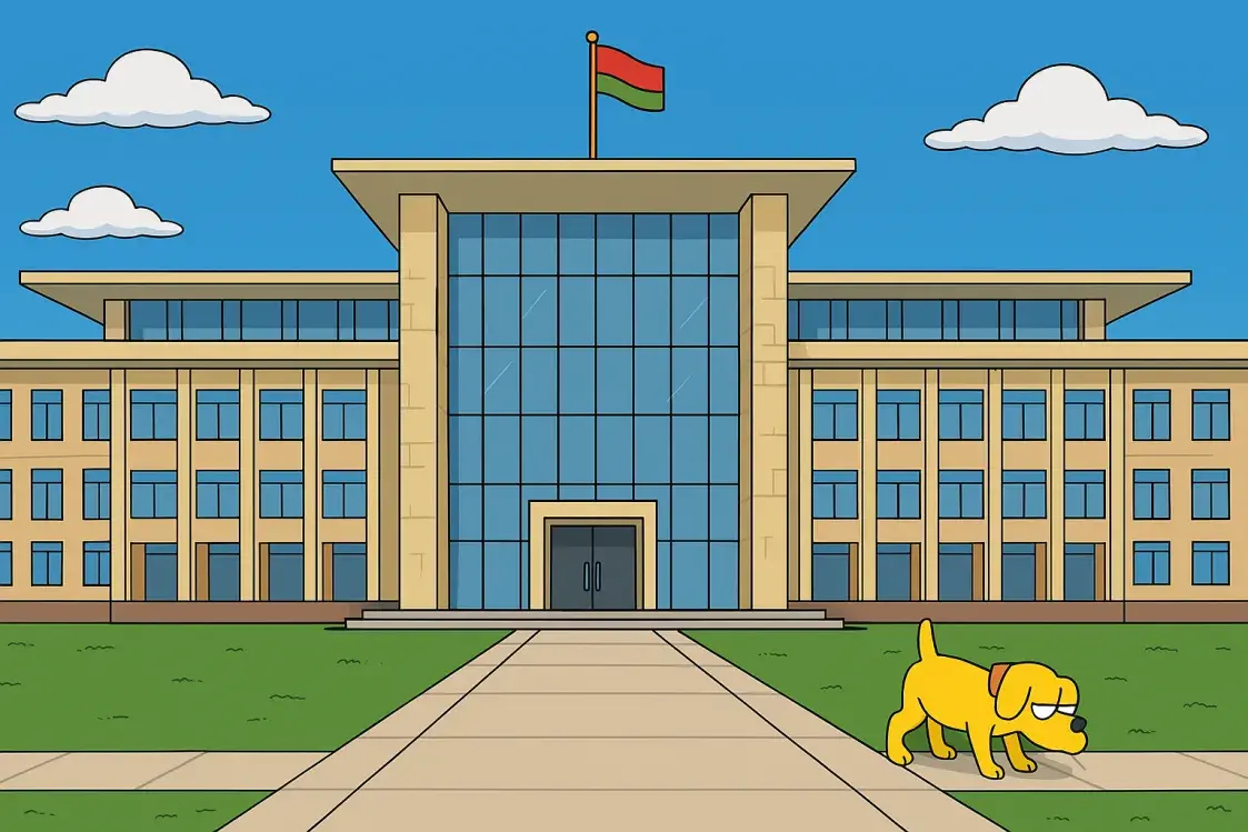 Як выглядае Беларусь у стылі "Сімпсанаў"