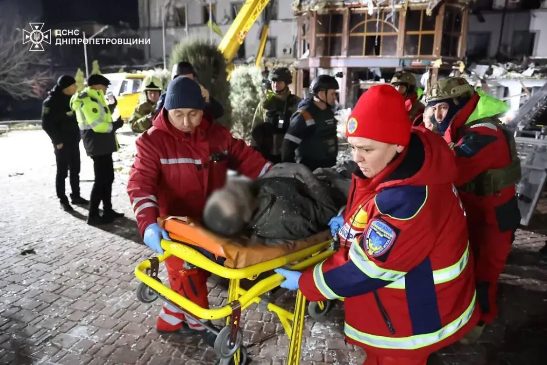 Крывы Рог падлічвае ахвяр і пацярпелых пасля расійскага ракетнага ўдару
