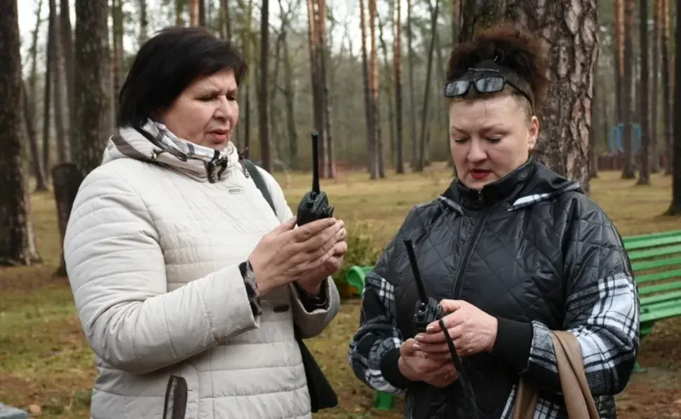 Спецназаўцы трэніравалі "народнае апалчэнне" ў Гомельскім раёне