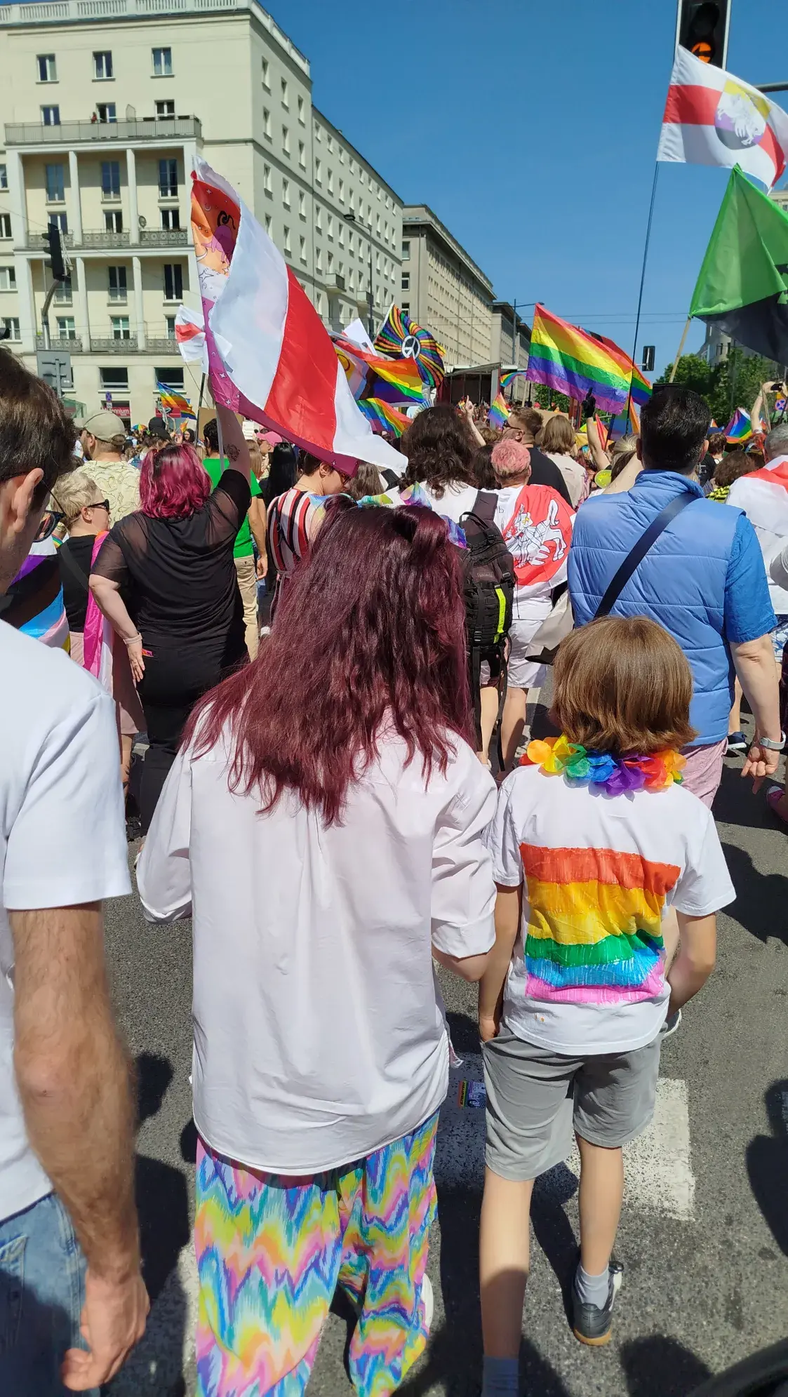 Как я с детьми ходил на Марш равенства в Варшаве, и ни у кого не подгорело