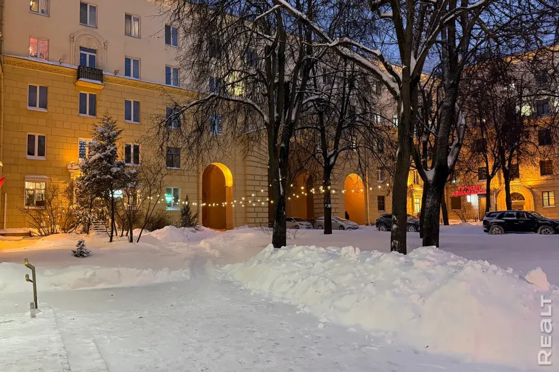 Давно такого не было: заснеженный Минск. (Почти)сказочный фотофакт