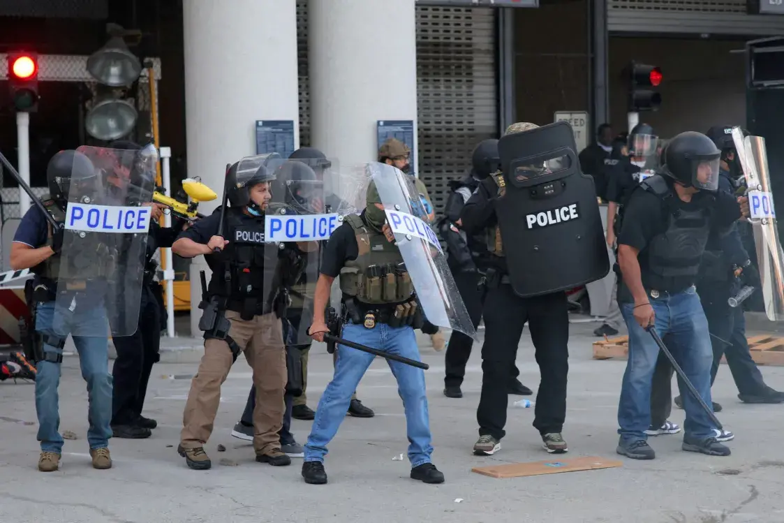 Протесты в США