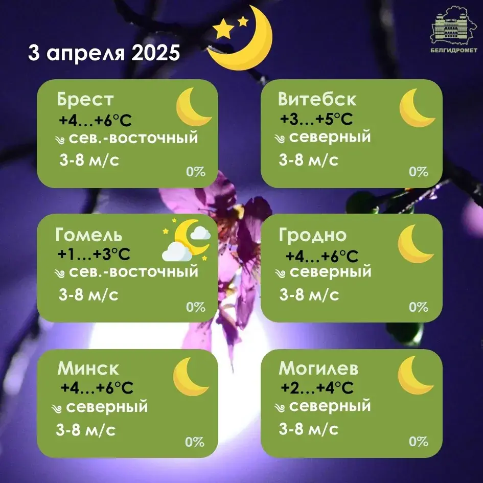 На гэтым тыдні ў Беларусі пахаладае, прагназуецца мокры снег