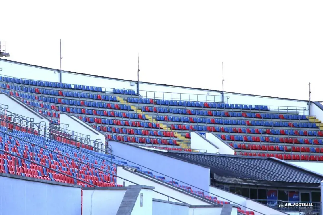 Трибуна обновлённого "Трактора"