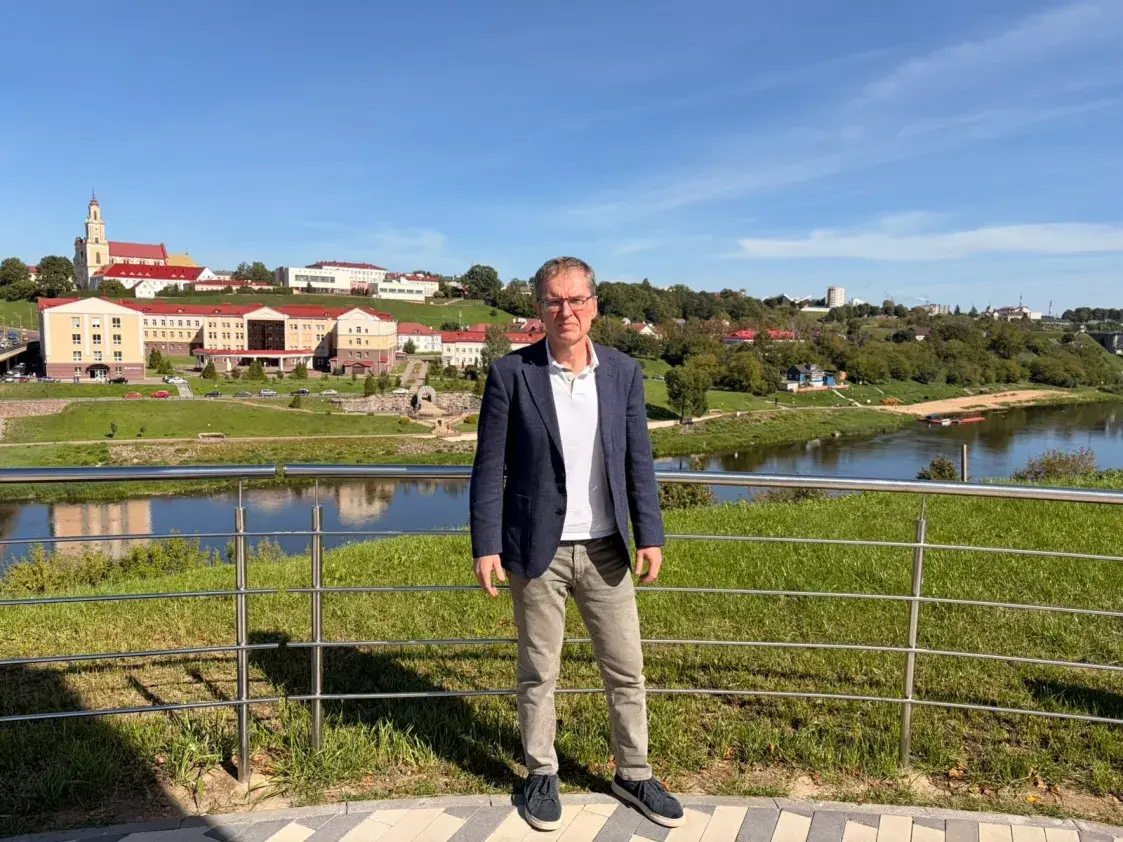 З'явіліся фота Анджэя Пачобута ў Гродне