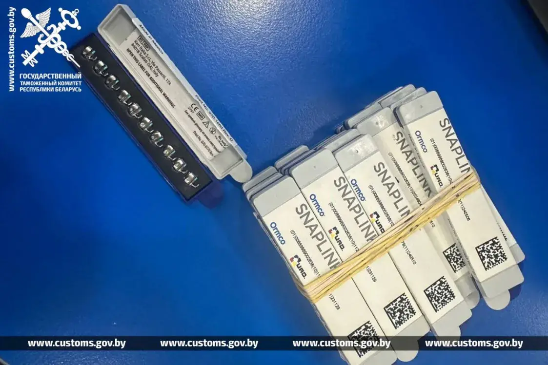 Выкладчыка мінскай ВНУ мытнікі затрымалі з партыяй брэкетаў