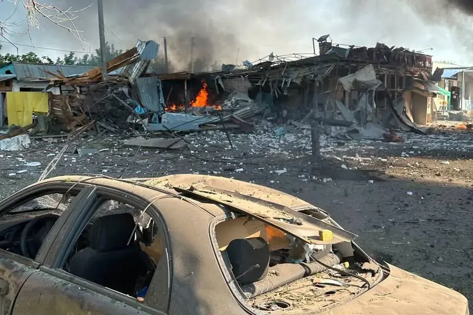 Ад расійскага ўдару па Харкаўшчыне загінулі 10 чалавек
