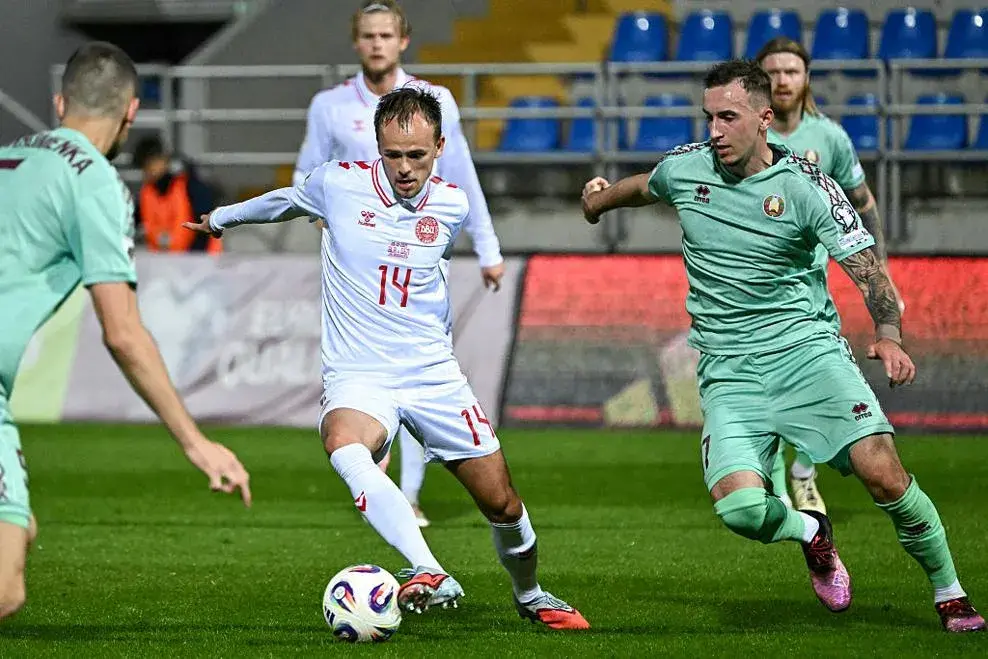 Дания разгромила Беларусь в квалификации чемпионата мира. Это третье поражение