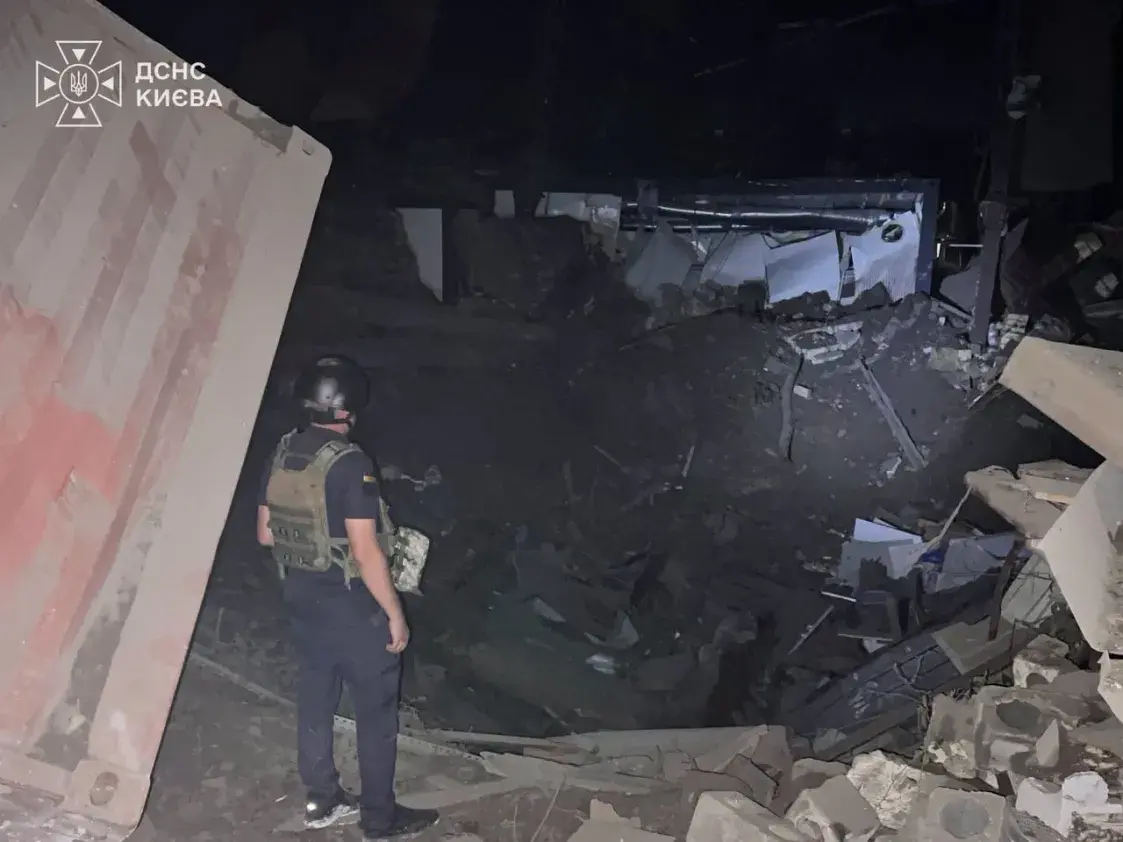 Падчас бамбавання Кіева ракета пацэліла ў дзіцячую бальніцу