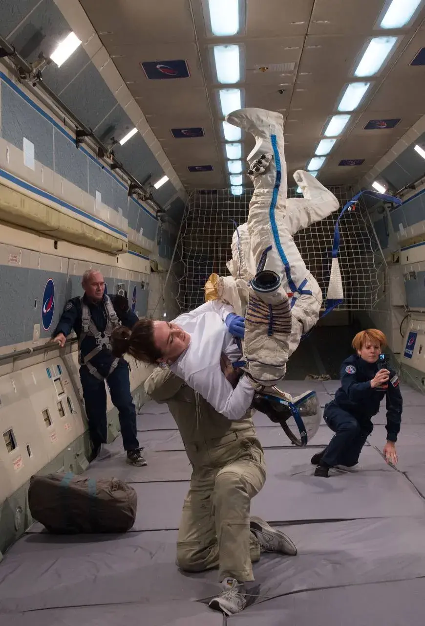 Тренировки космонавтов 