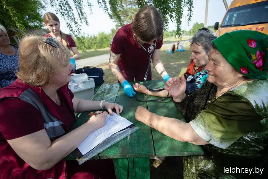 Эвакуацыйныя вучэнні правялі ў вёсцы на мяжы з Украінай 