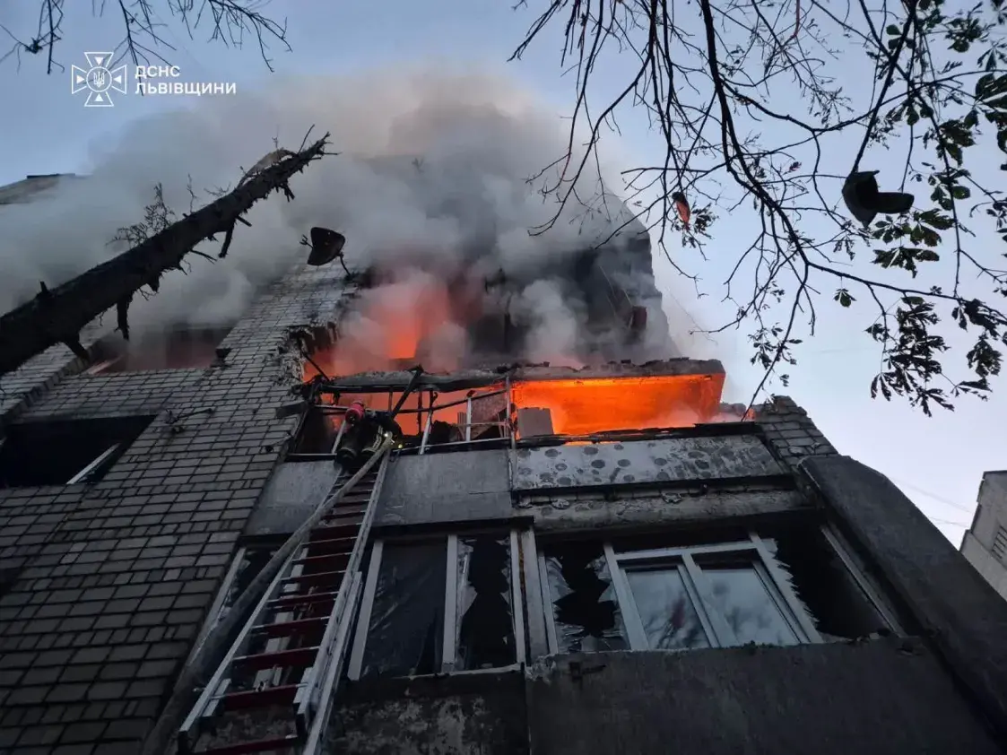 Расіяне атакавалі Львоў 22 ракетамі