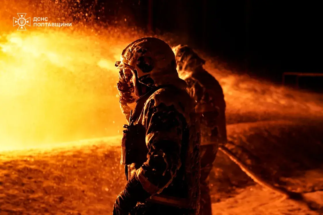 Каля 20 тысяч спажыўцоў Палтаўшчыны засталіся без святла пасля расійскай атакі