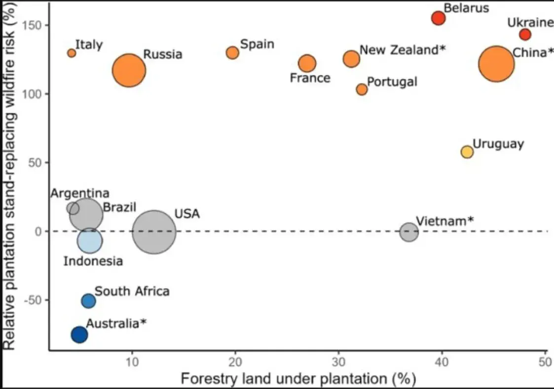 Высокую рызыку лясных пажараў у Беларусі адзначылі навукоўцы Кембрыджа