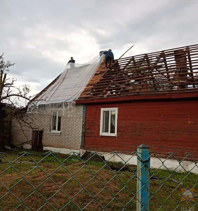 У Зэльвенскім раёне ідзе ліквідацыя наступстваў стыхіі 