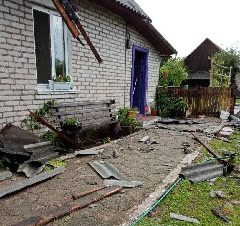 У Зэльвенскім раёне ідзе ліквідацыя наступстваў стыхіі 