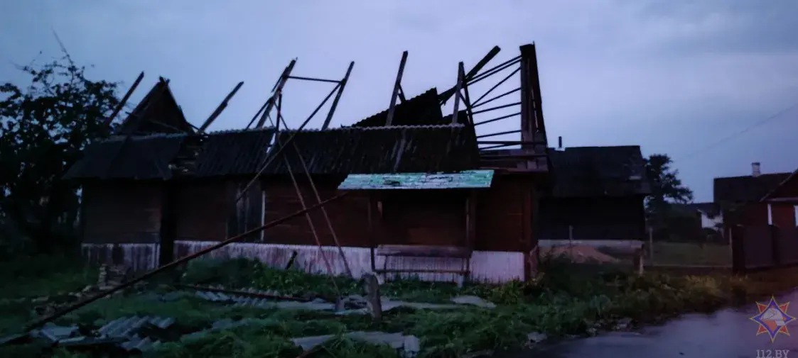 У Зэльвенскім раёне ідзе ліквідацыя наступстваў стыхіі 