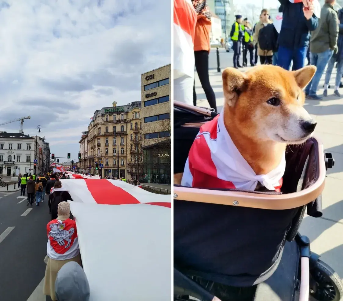 У Варшаве святкавалі Дзень Волі 2025