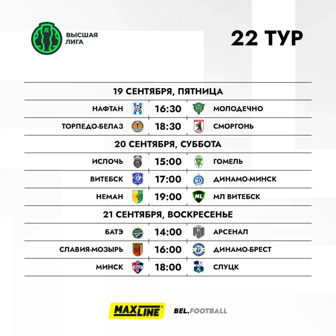 “Нафтан” уничтожил аутсайдера Высшей лиги, “Торпедо-БелАЗ” проиграло “Сморгони”