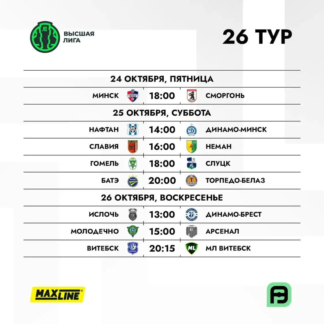 “Минск” и “Сморгонь" сыграли в результативную ничью 