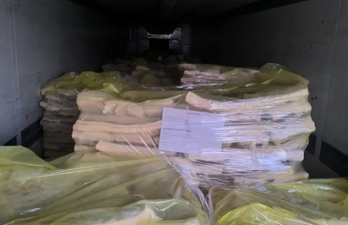 20 тон беларускага сала знішчылі ў Расіі