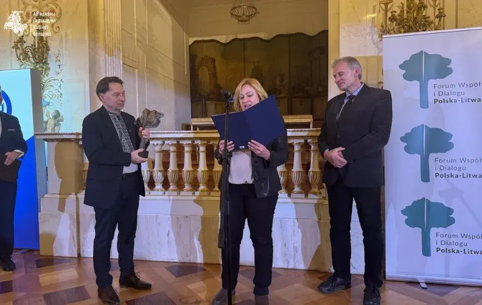 Алесь Смалянчук узнагароджаны за заслугі ў гісторыі і калектыўнай памяці