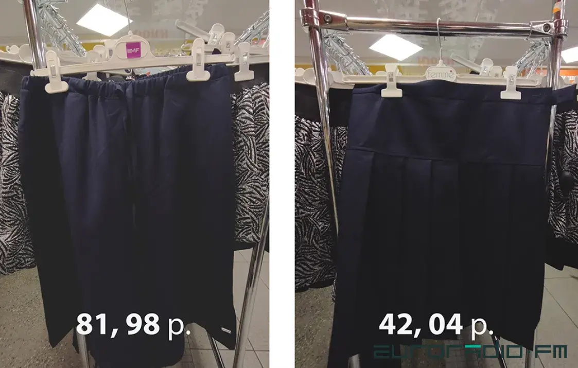 Цены на юбки в школу в ЦУМе