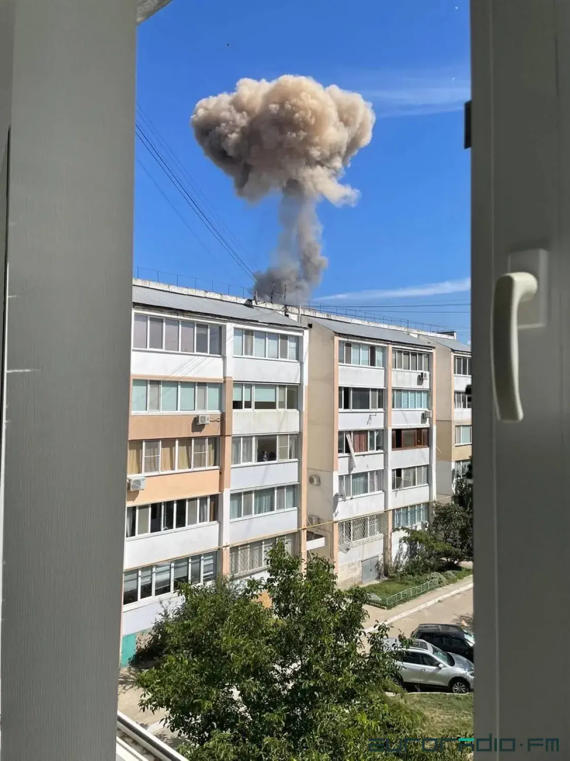 У Крыме адбылося некалькі выбухаў каля вайсковага аэрадрома Навафёдараўка