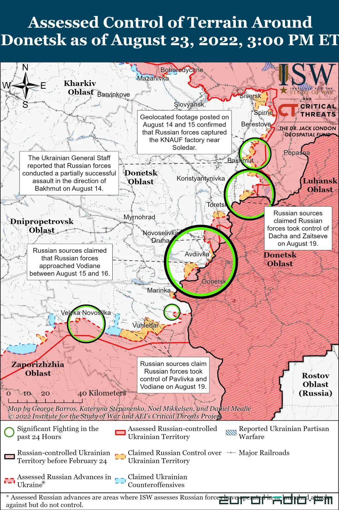 "Худший сценарий" уже позади, считают в Минобороны Украины — 182-е утро войны 