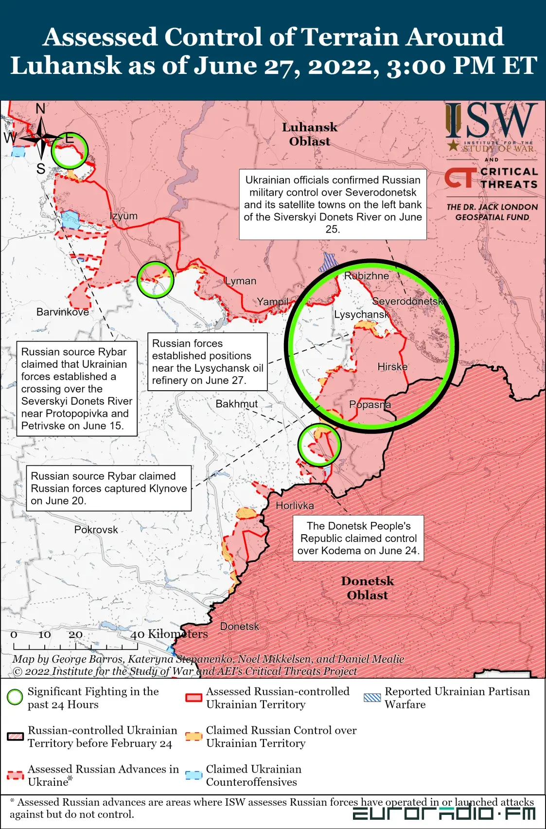  Трагедия в Кременчуге и бои на Донбассе — 125-е утро войны в Украине