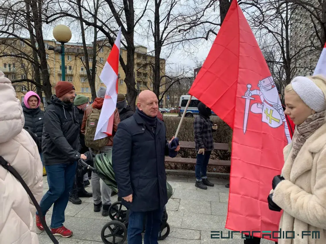 У Варшаве прайшла акцыя беларуска-украінскай салідарнасці 