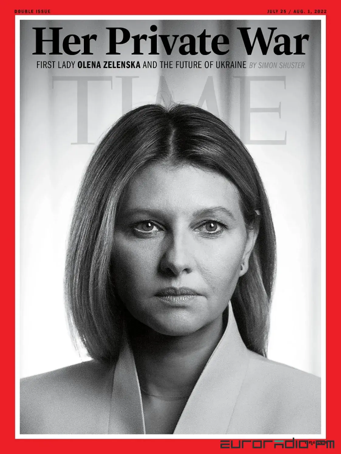 Першая лэдзі Украіны — на вокладцы часопіса Time