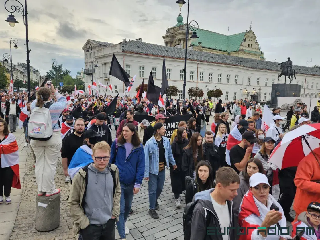 Беларусы Варшавы выйшлі 9 жніўня на акцыю салідарнасці