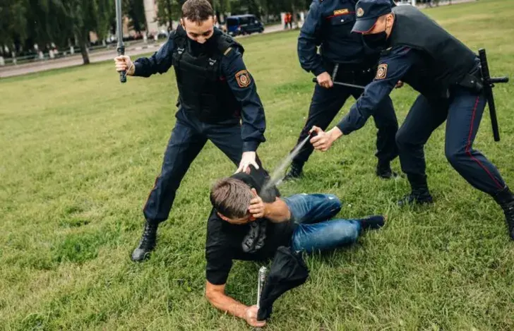 Затрыманне, архіўнае фота

