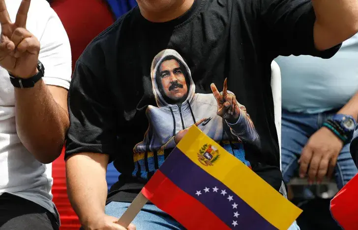 Пратэст у падтрымку Нікаласа Мадуры
