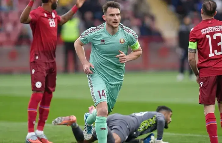 Футбалісты Беларусі абыгралі зборную Арменіі
