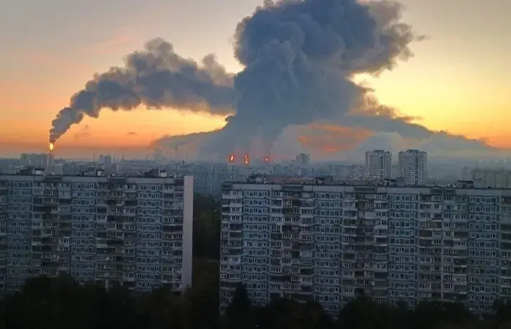 Масква гарыць
