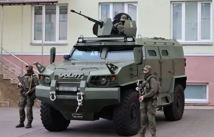 Міліцэйскія вучэнні на Гомельшчыне
