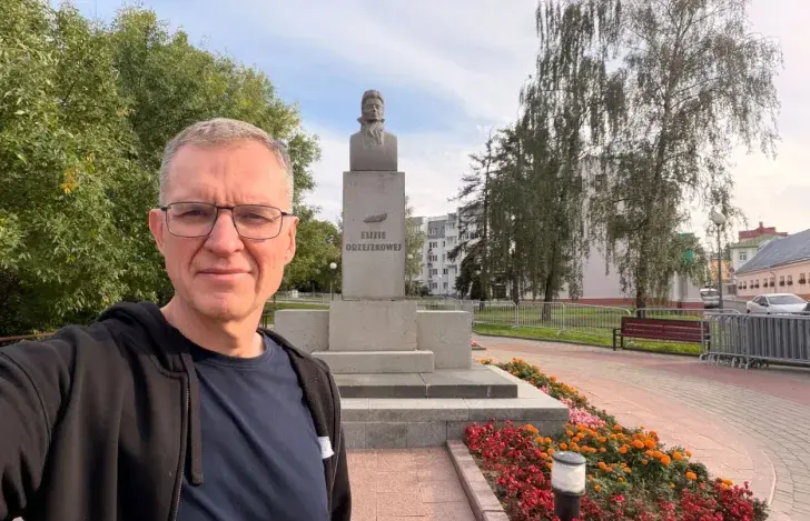 Анджэй Пачобут у Гродне
