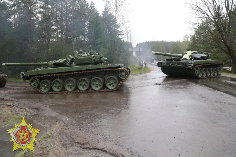Беларускае войска атрымала з Расіі мадэрнізаваныя танкі Т-72Б3