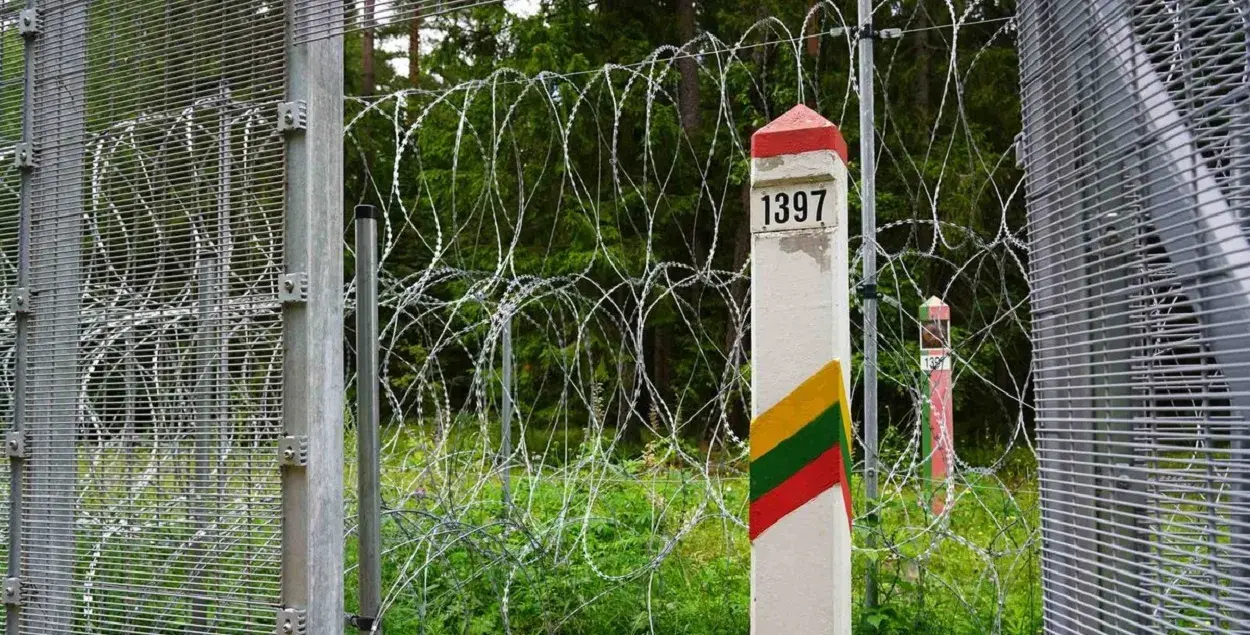 Граница Литвы и Беларуси / delfi.lt